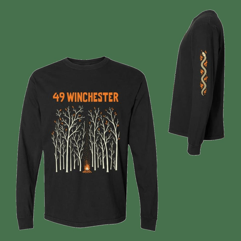 49 Winchester Merch The Wind Long Sleeve T-Shirt Stepdad Gifts For Father's Day