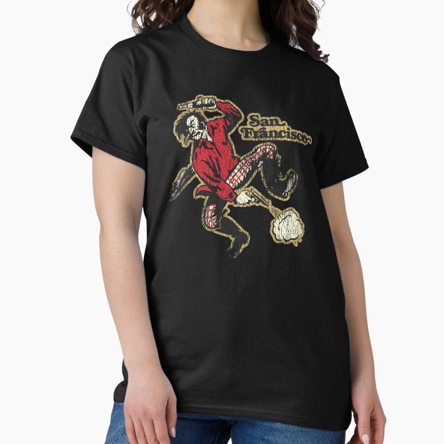 49ers Retro Defunct Mascot Classic T-Shirt