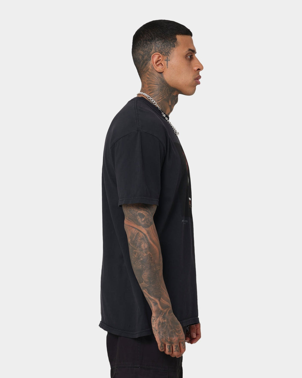 4HUNNID Forever Issues Album Cover T-Shirt Black