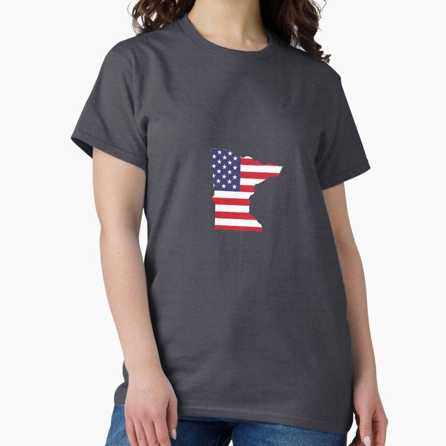 4th Of July Minnesota State Classic T-Shirt