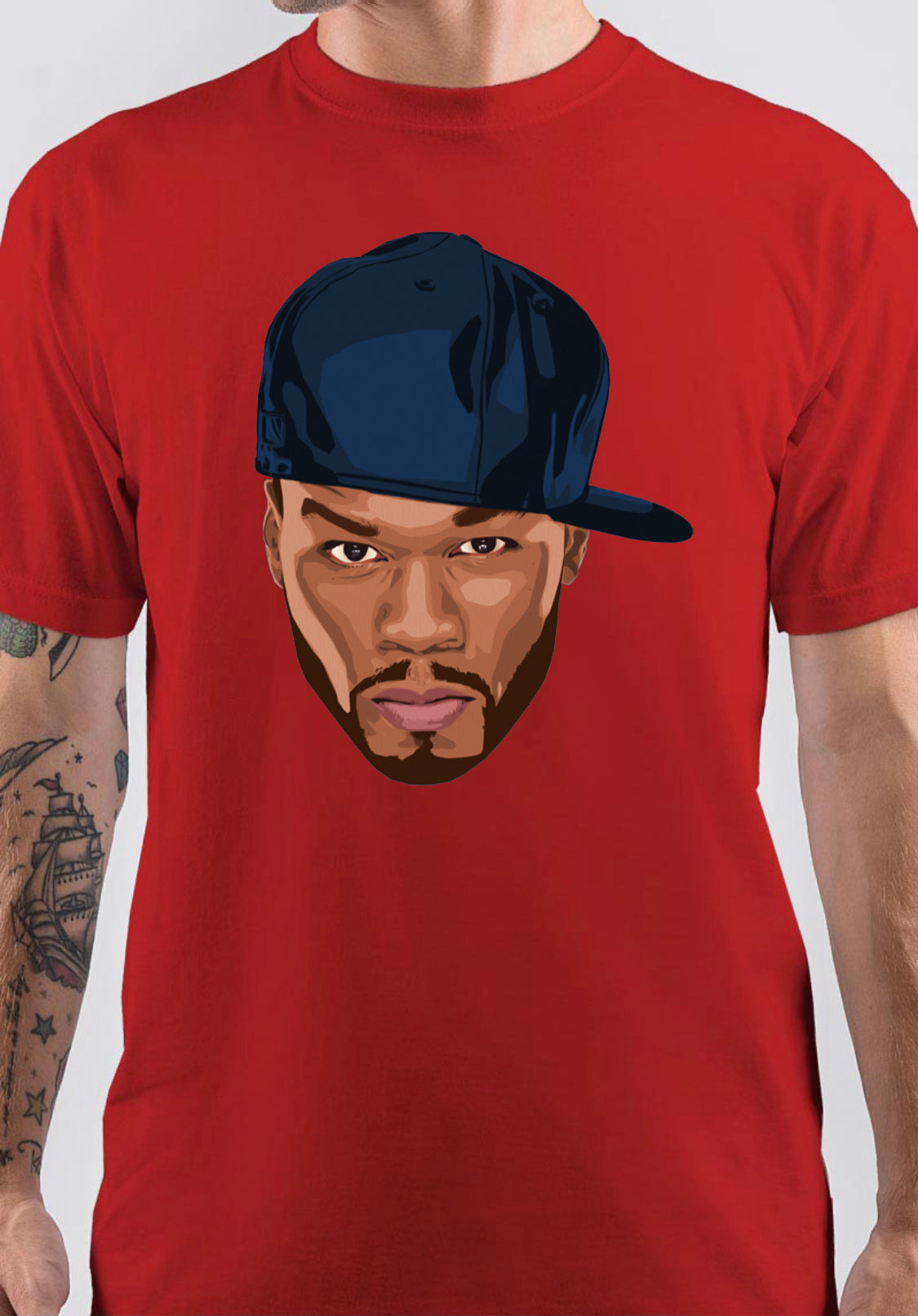 50 Cent Rapper T-Shirt Style003