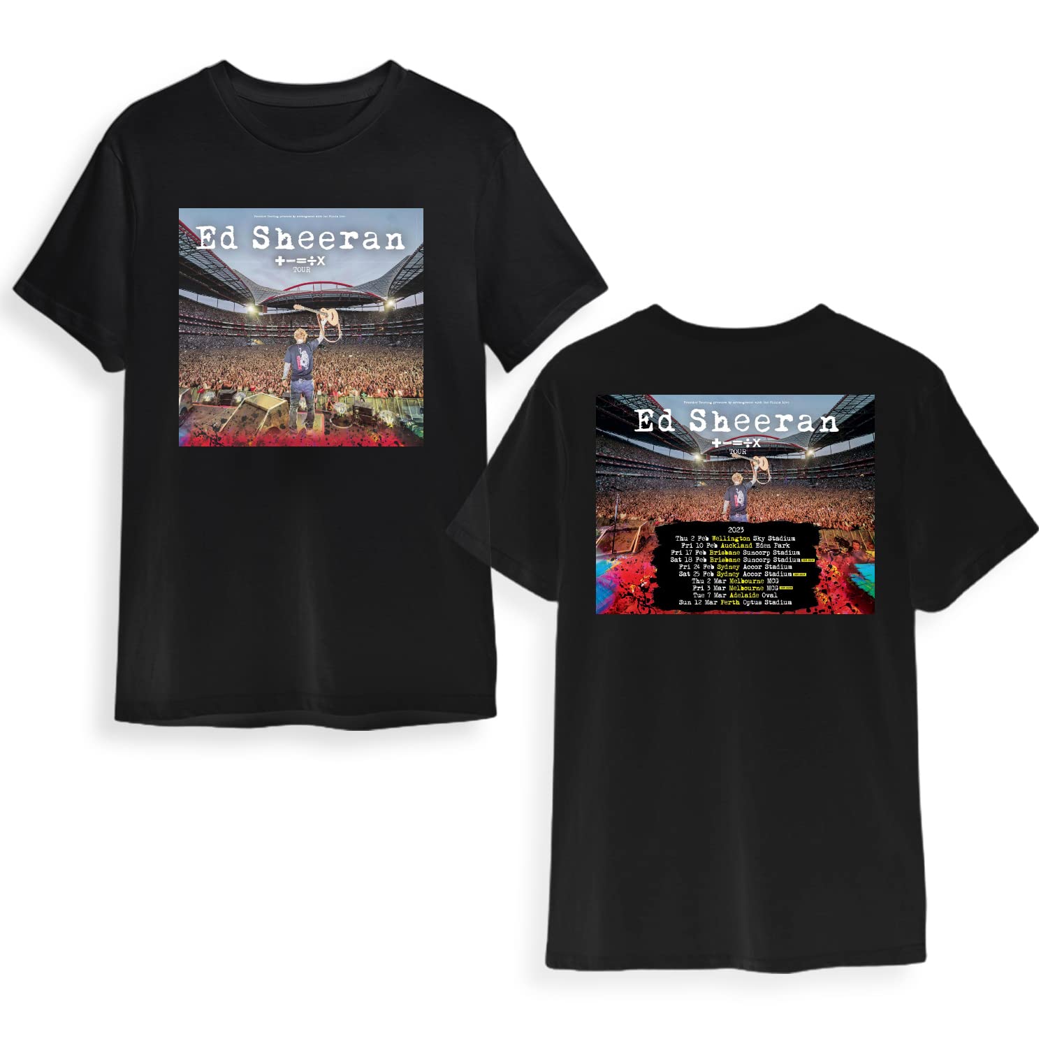 2023 Ed Sheean Tour Music Unisex T-Shirt
