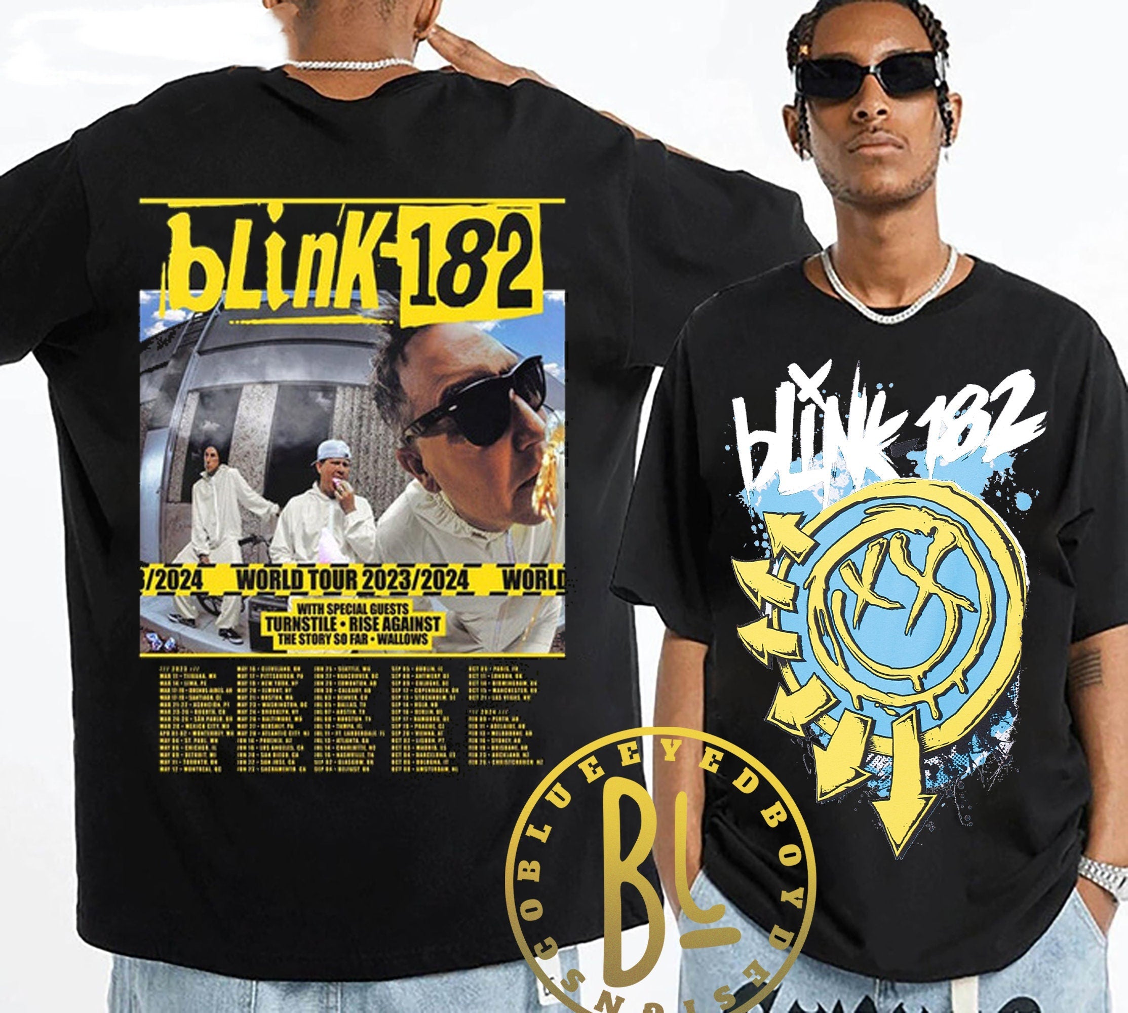 182 The World Tour 2023 2024 Shirt, Rock And Roll Concert