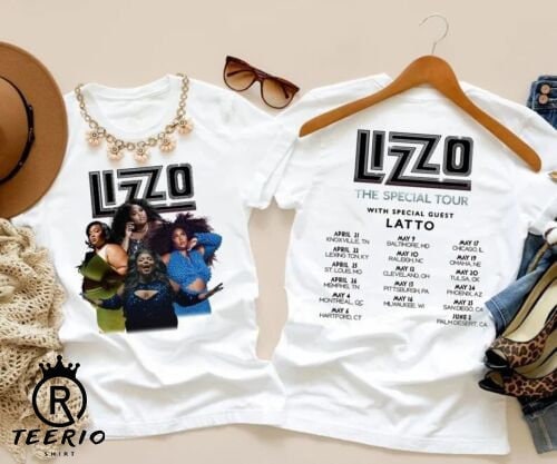 2 Sides The Special Tour 2023 Li.z.zo Concert T-Shirt, Li.z.zo US Tour 2023 With Special Gue T-shirt