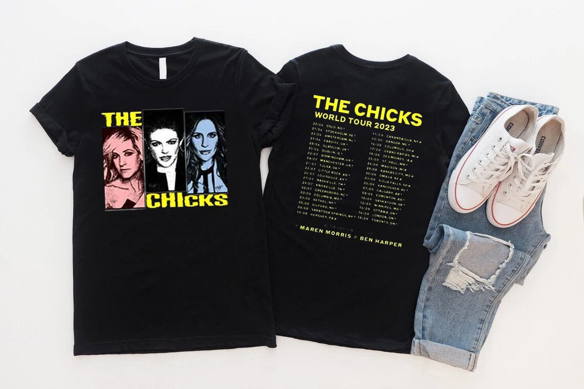 The Chicks Band World Tour 2023, Country Music Shirt, The Chicks Shirt