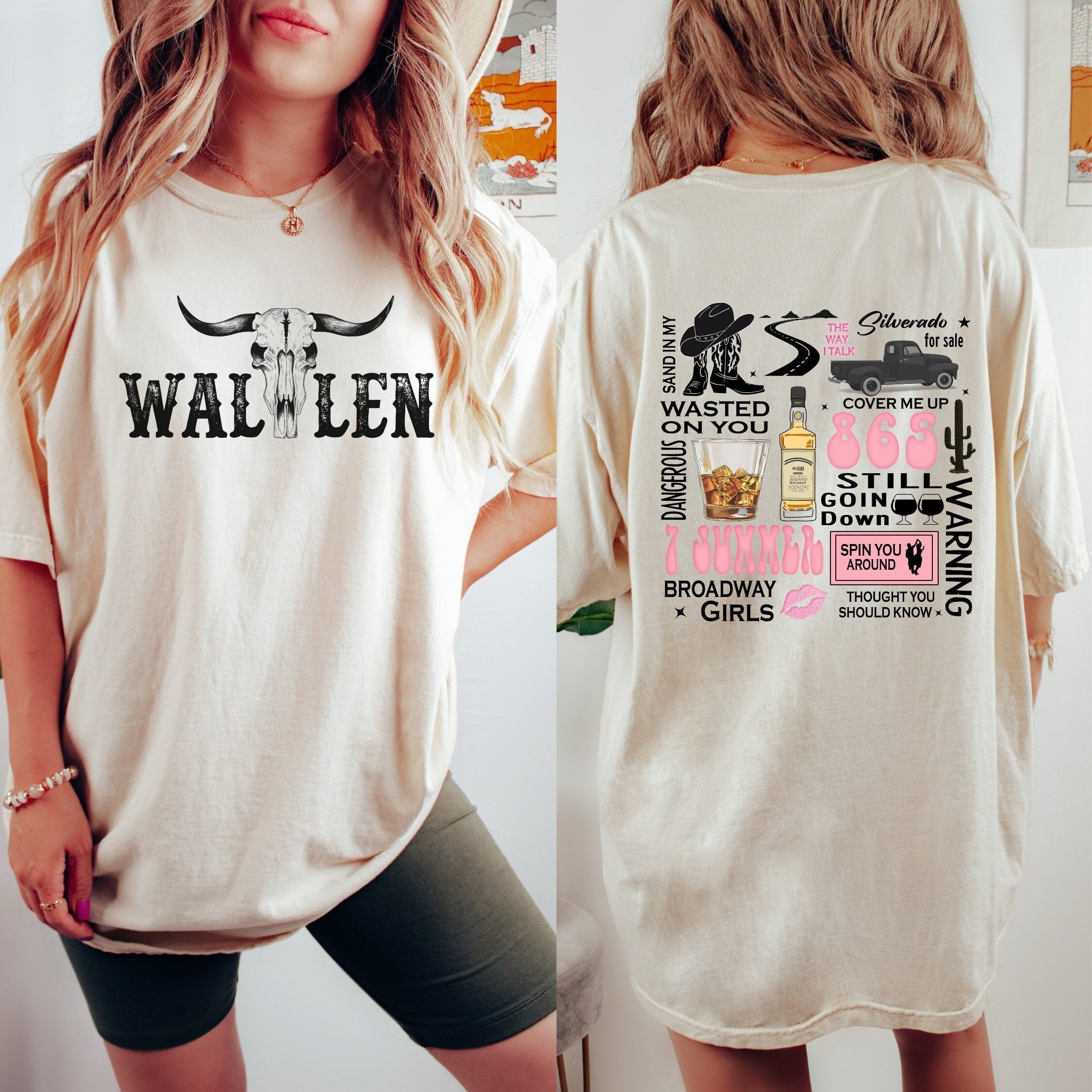 Wallen Western Shirt, Colors, Wallen Western, Country Music Shirt