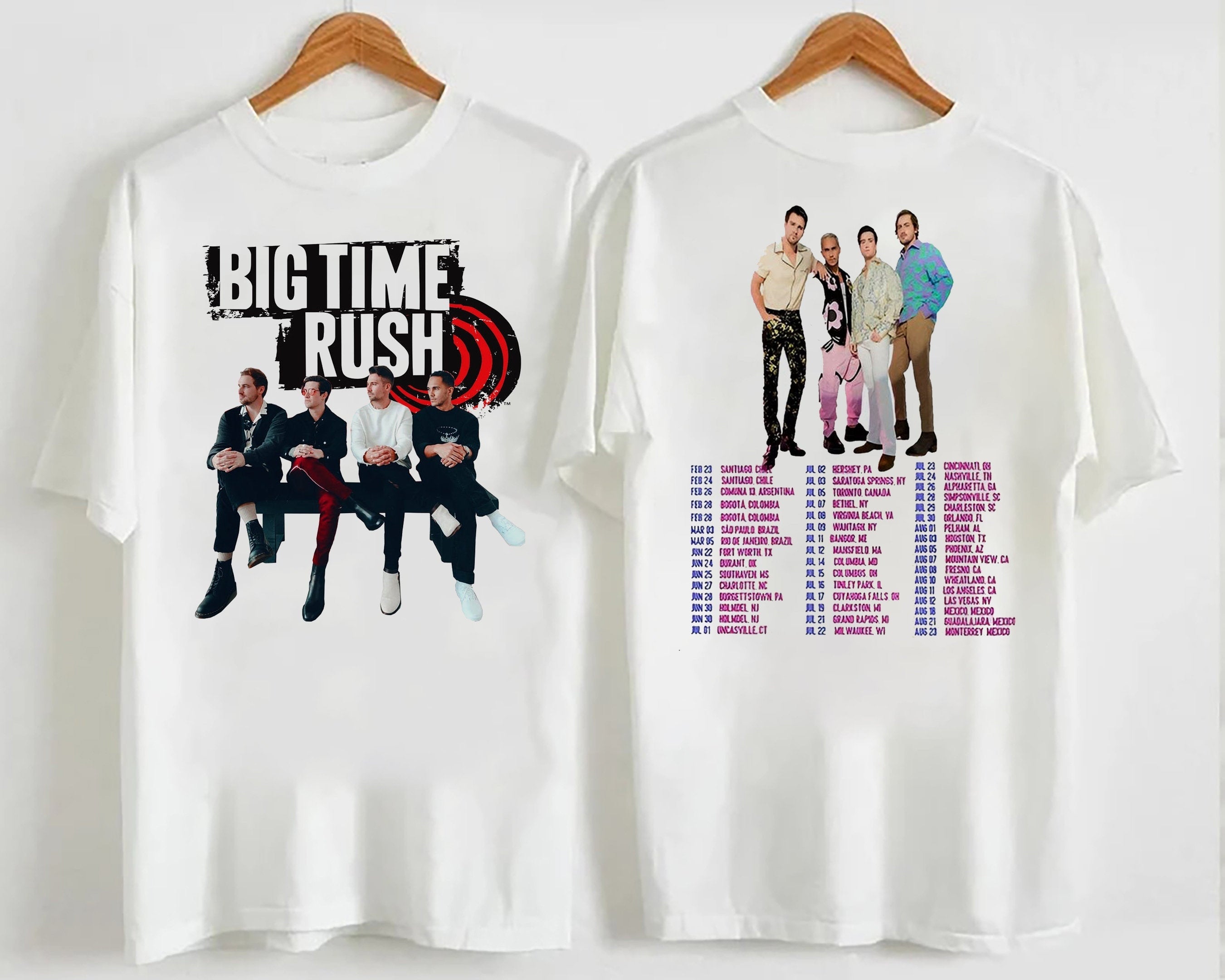 2023 Big Time Rush Band Tour Shirt, Can't Get Enough Tour Shirt Merch