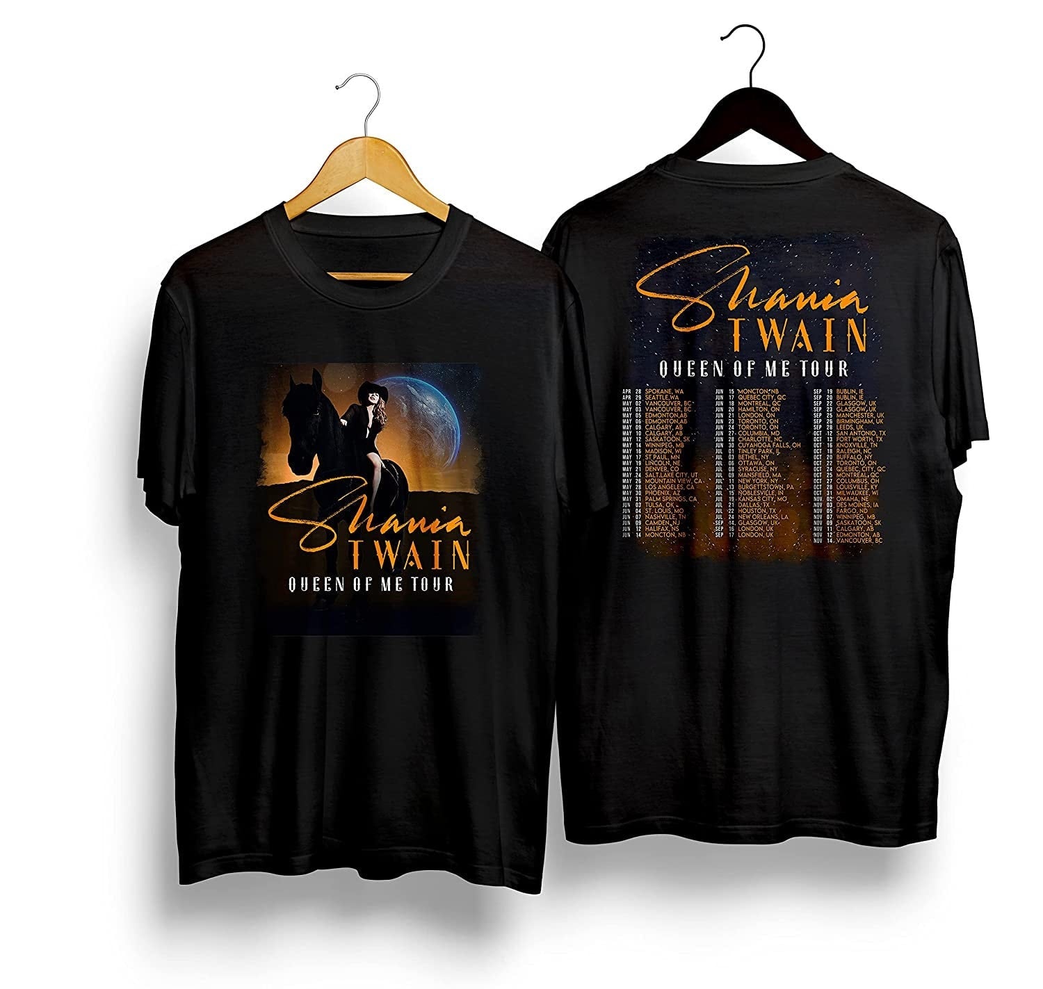 Shania Twain Music Queen Of Me Tour Legend Shirt