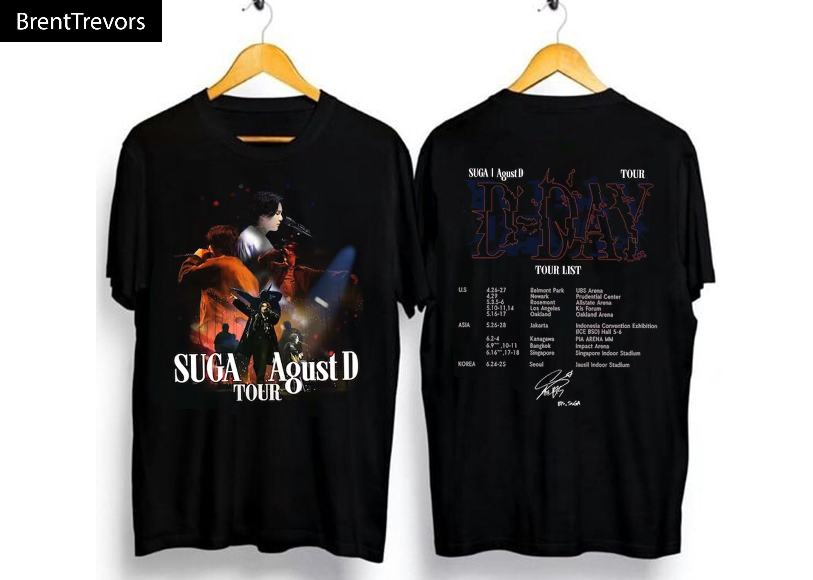 Agust D T-shirt, SUGA D Day Album Shirt, Agust D World Tour Shirt