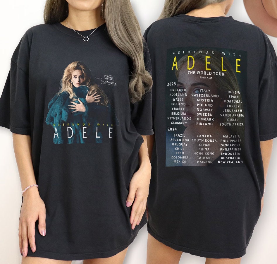 Adele Tour 2022-2023 Weekends With Adele T Shirt