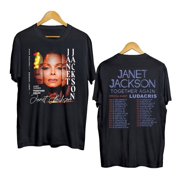 2Sides Janet Jackson Tour 2023 Shirt