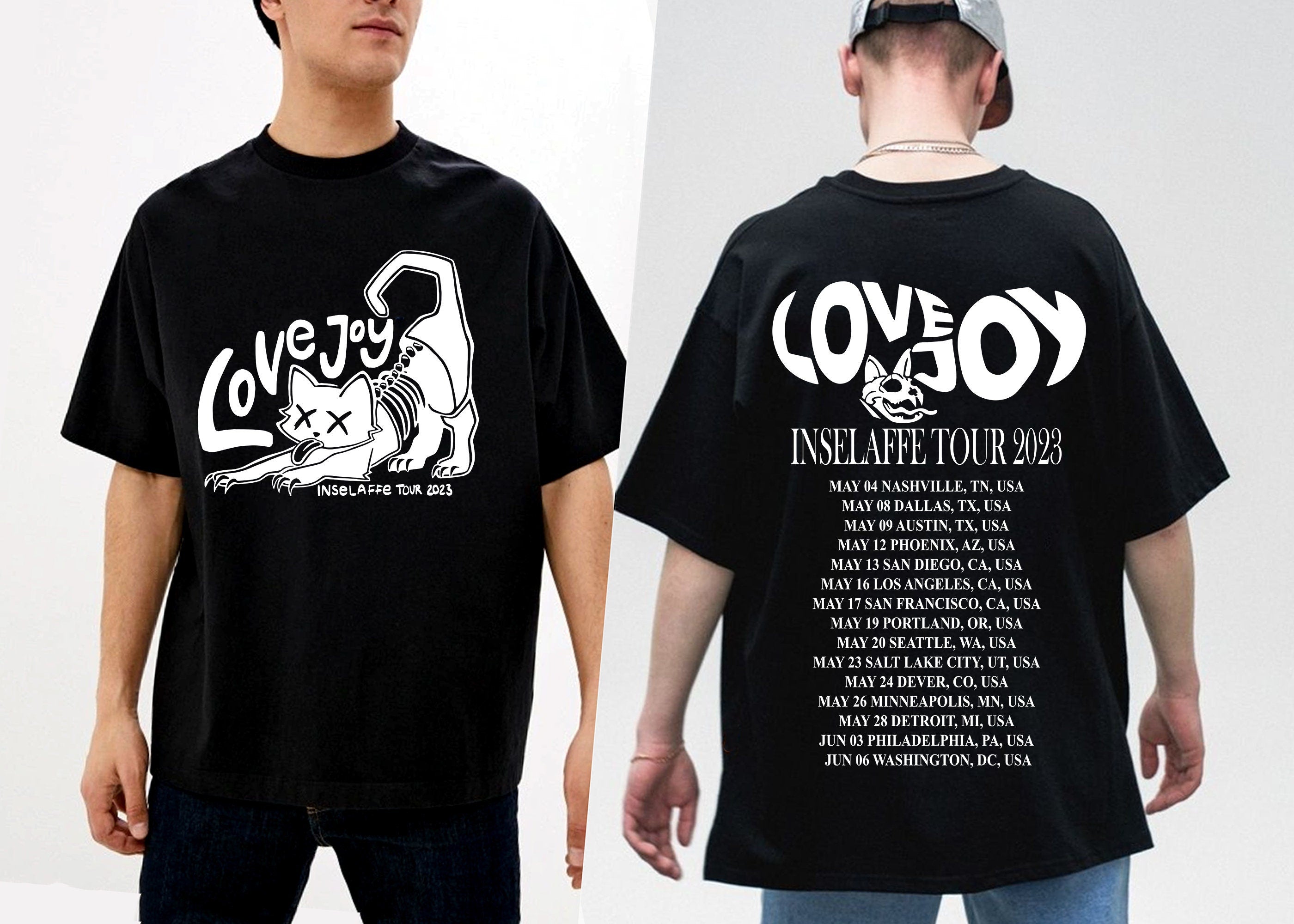 Across The Pond Tour 2023 T-Shirt, Lovejoy Concert 2023 Vintage Shirt