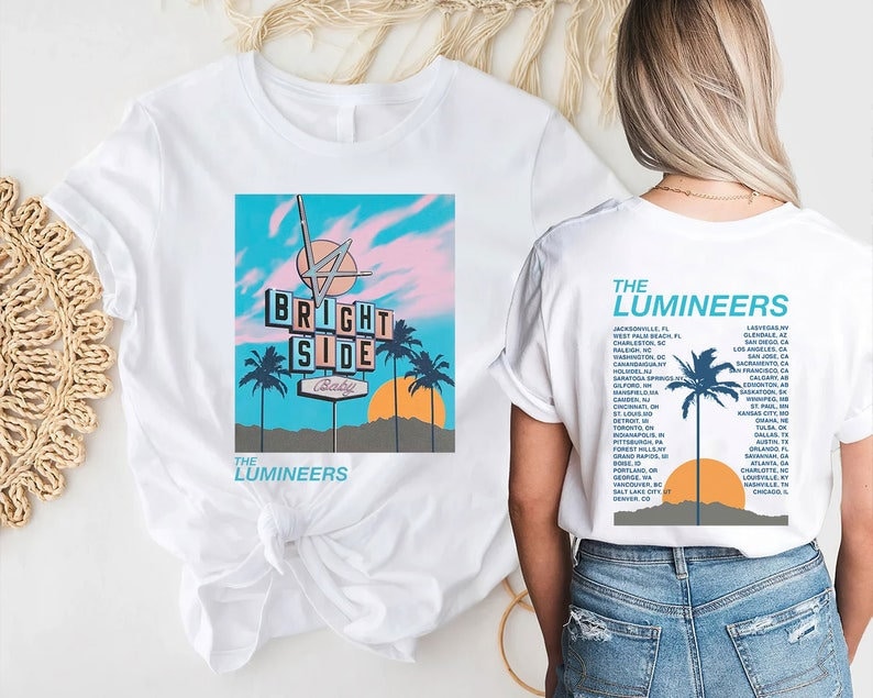 The Lumineers Brightside World Tour Music Band Shirt,Music Tour Shirt,The Tour Shirt,The Lumineers Shirt