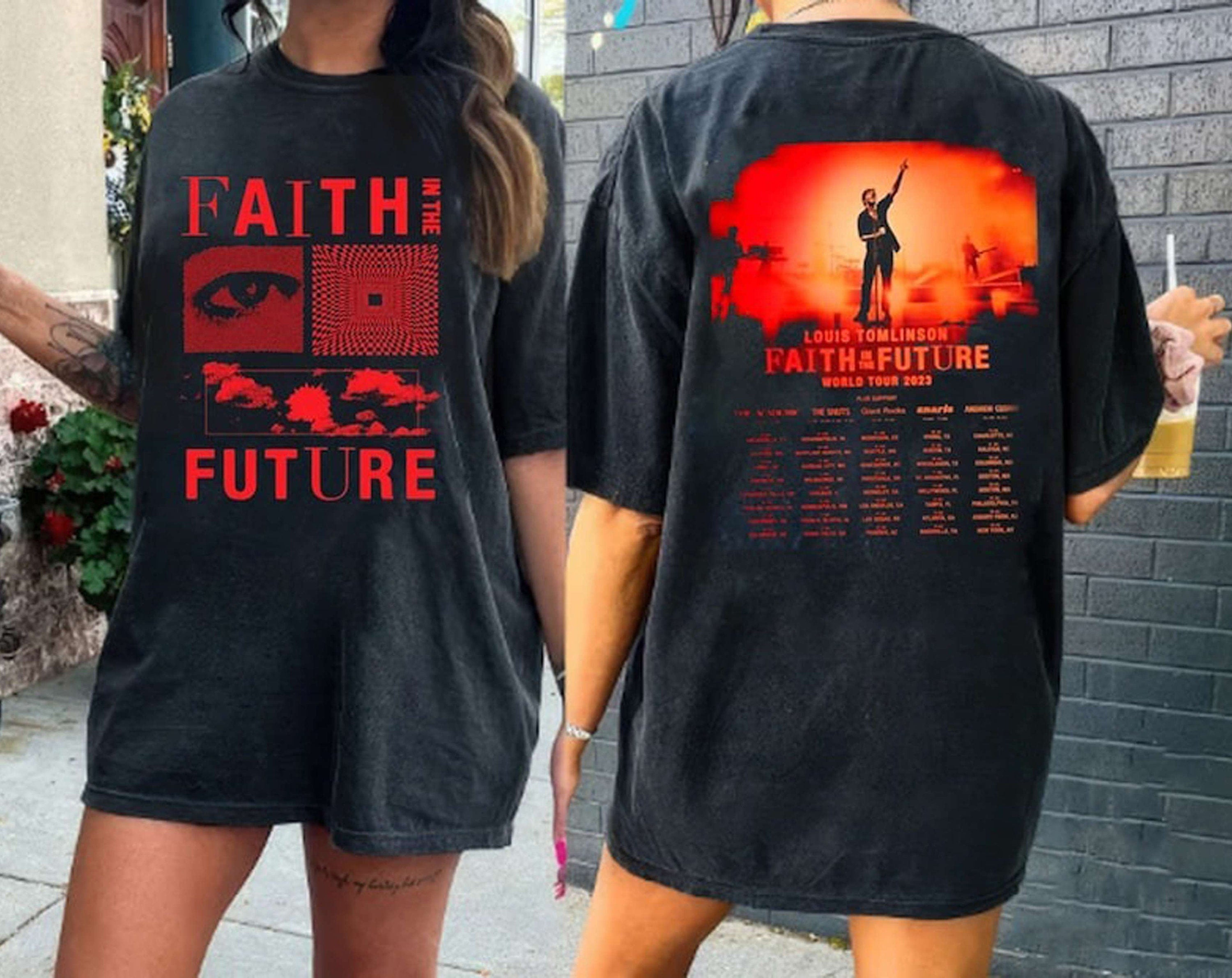 Vintage Faith in the Future Music Tour 2023 Shirt, Album Tour Shirt, Louis Tomlinson Tour 2023