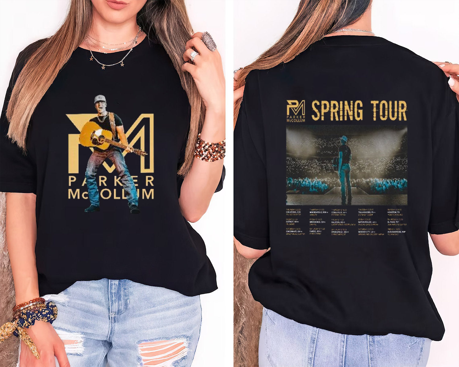 Spring Headlining Tour 2023 Shirt, Country Music Shirt, Concert Merch, 2023 Tour Shirt, Country Concert Shirt