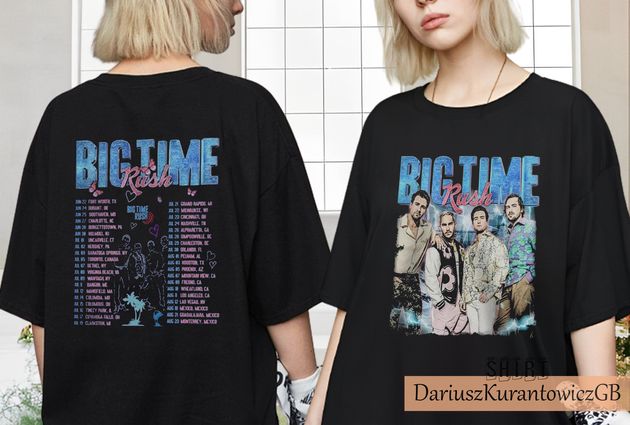 90s Big Time Rush Music Shirt, Big Time Rush Tour 2023 Shirt
