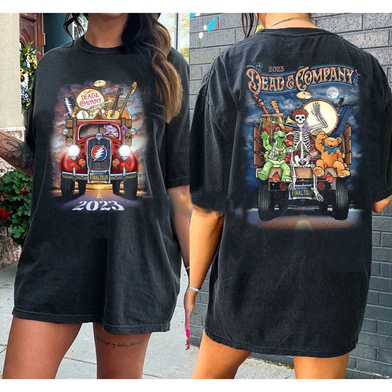 2023 The Final Tour Truck T-Shirt, Dead and Company The Final 2023 Summer Tour T-Shirt