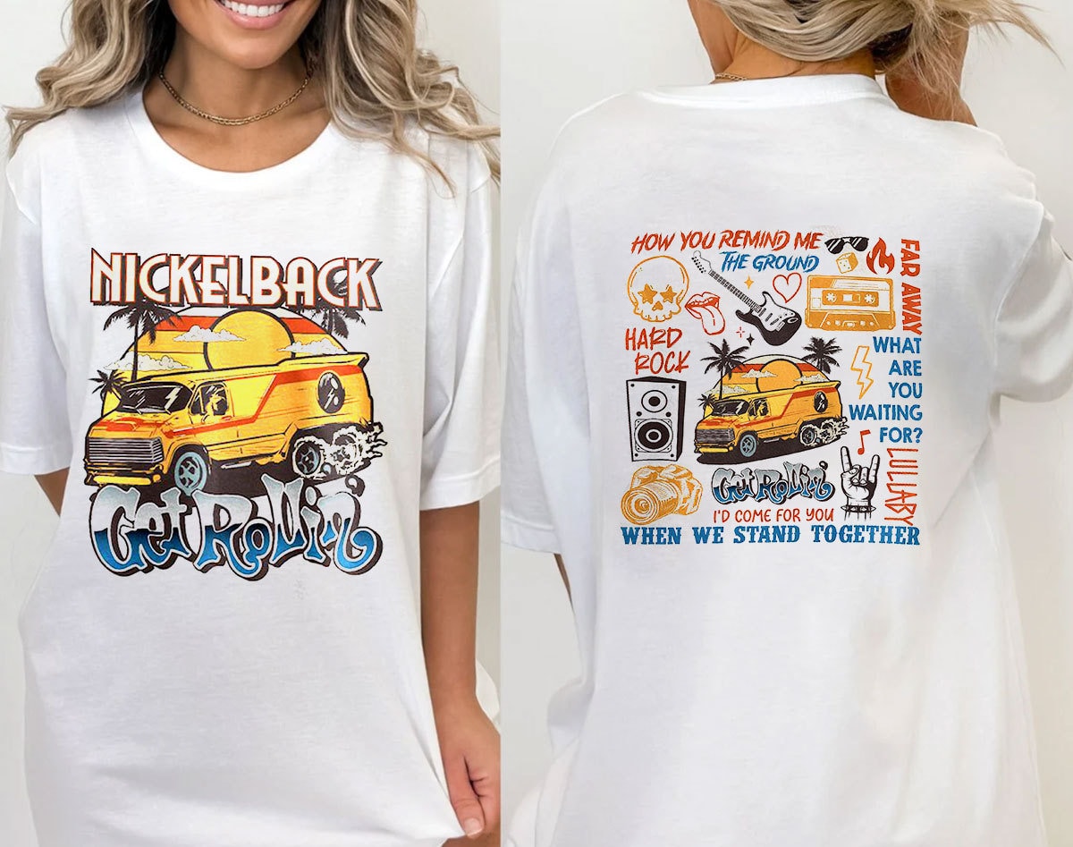 Get Rollin New Album Shirt, Rock Band Shirt, Band Concert 2023 Shirt, Fan Gift, Tour Shirt, 2023 Tour Music Shirt