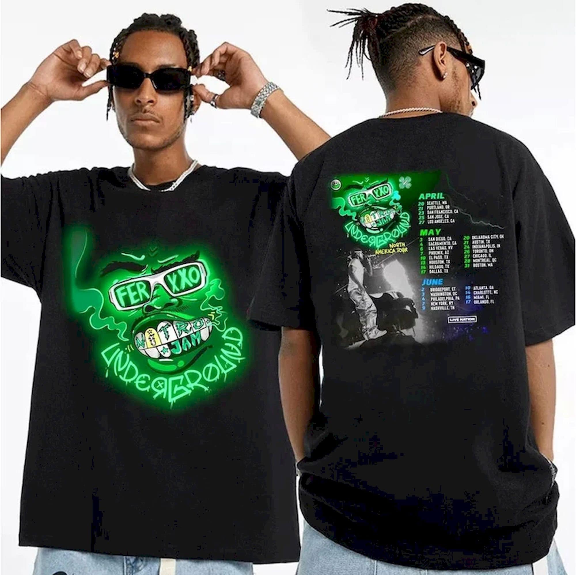 A Tour Of The Ferxxo Tour 2023 Shirt, Feliz Feid Shirt