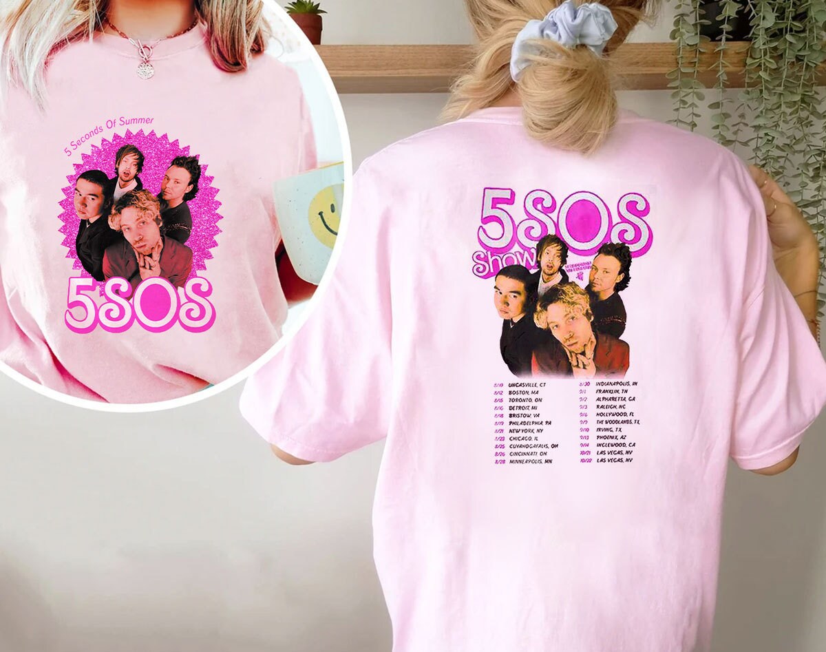 5SOS Barbie Shirt,5 Seconds Of Summer Music Shirt