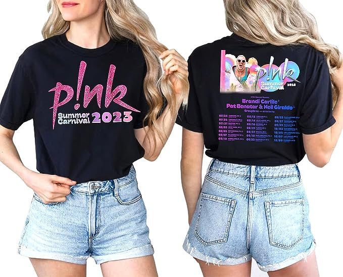 Pink Singer Shirt, Summer Carnival 2023 Tour T-Shirt, Music Festival Shirt