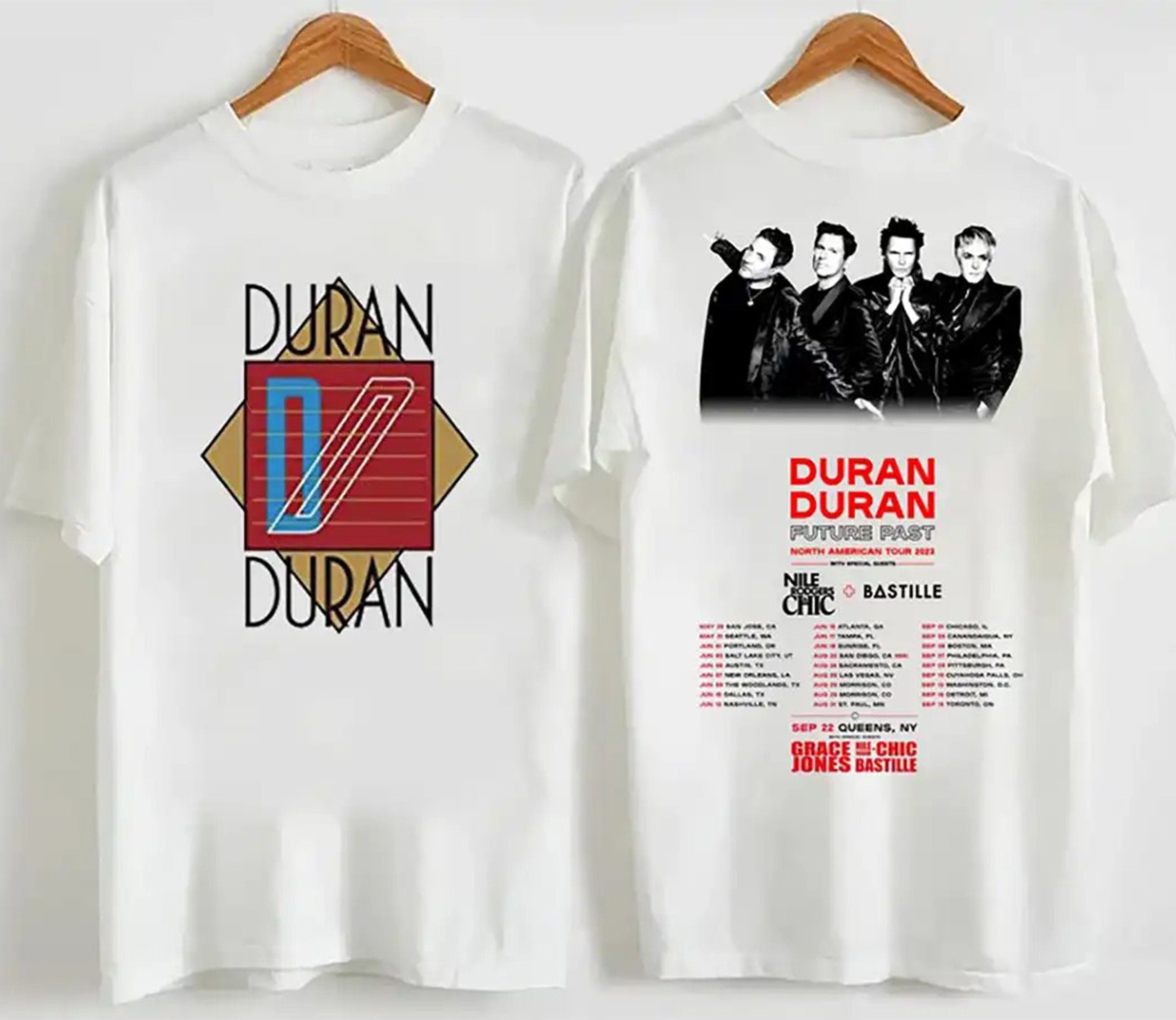 Vintage Duran Duran Tour T-Shirt | 2023 Music Gift