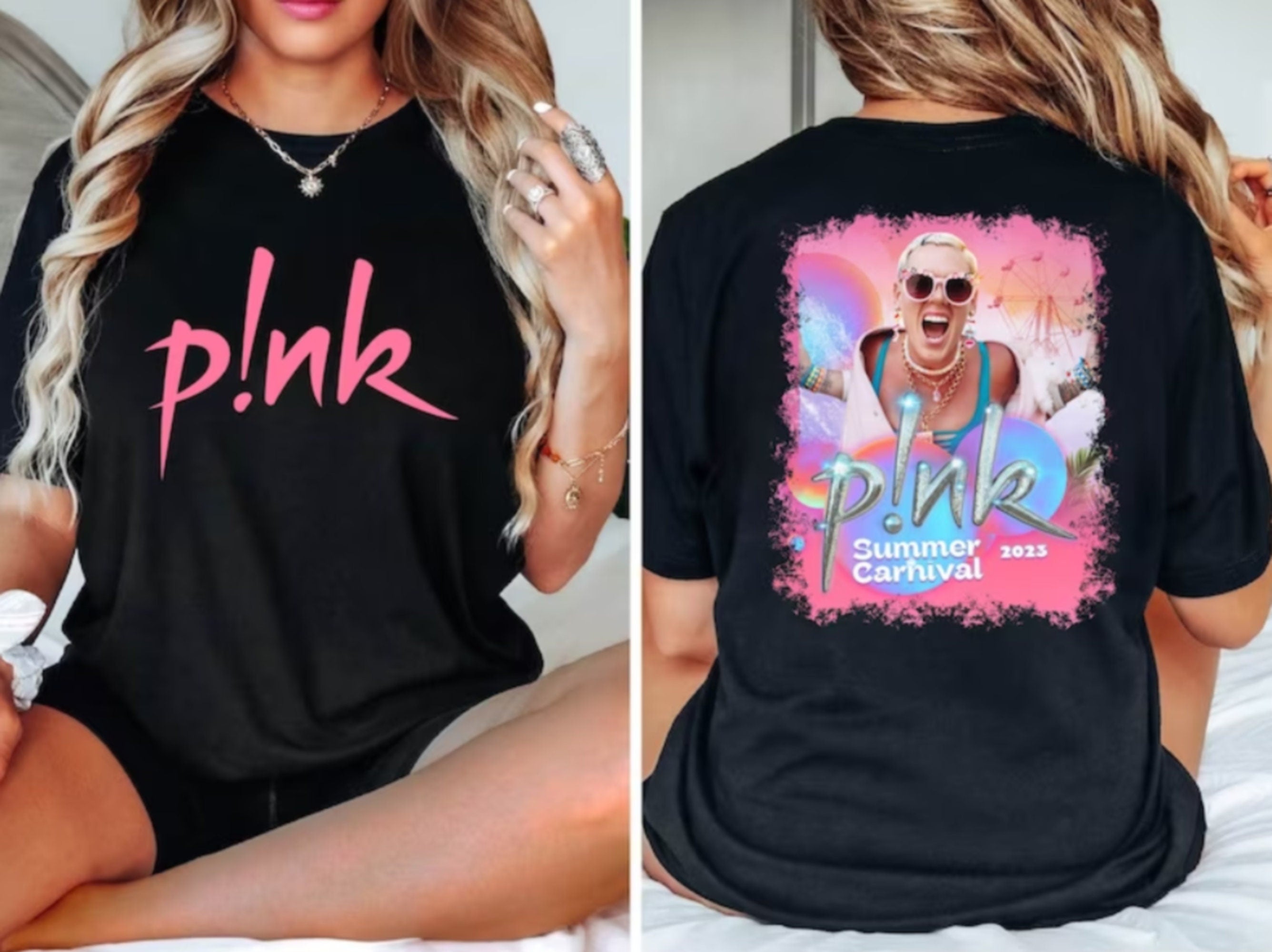 P!nk Summer Carnival 2023, Pink Music Shirt