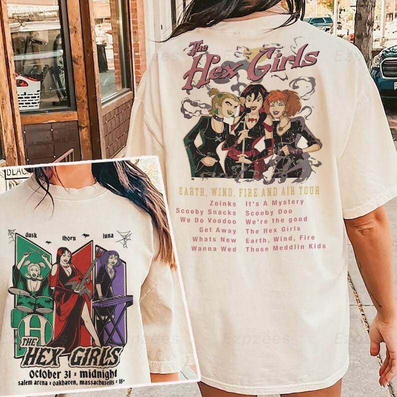 The Hex Girls Rock Band Music 2 Sides Shirt, The Hex Girls Shirt