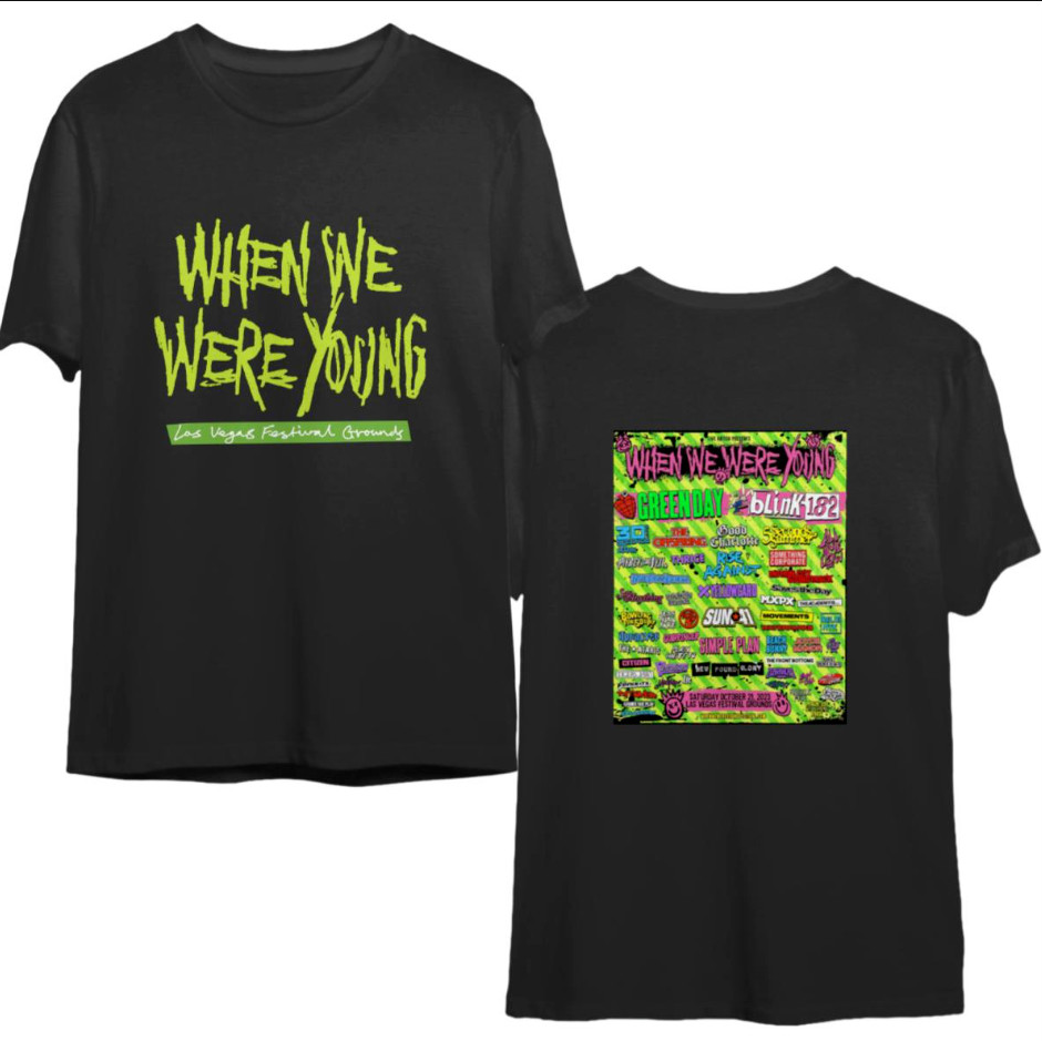 2023 When We Were Young Festival T-shirt