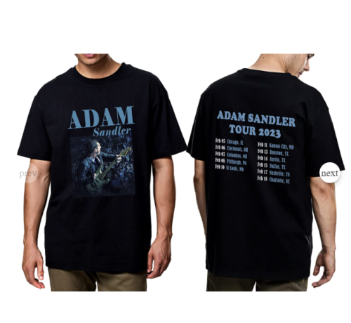 Adam Sandler Tour 2023 Shirt, Adam Sandler 2023 Comedy Tour Shirt