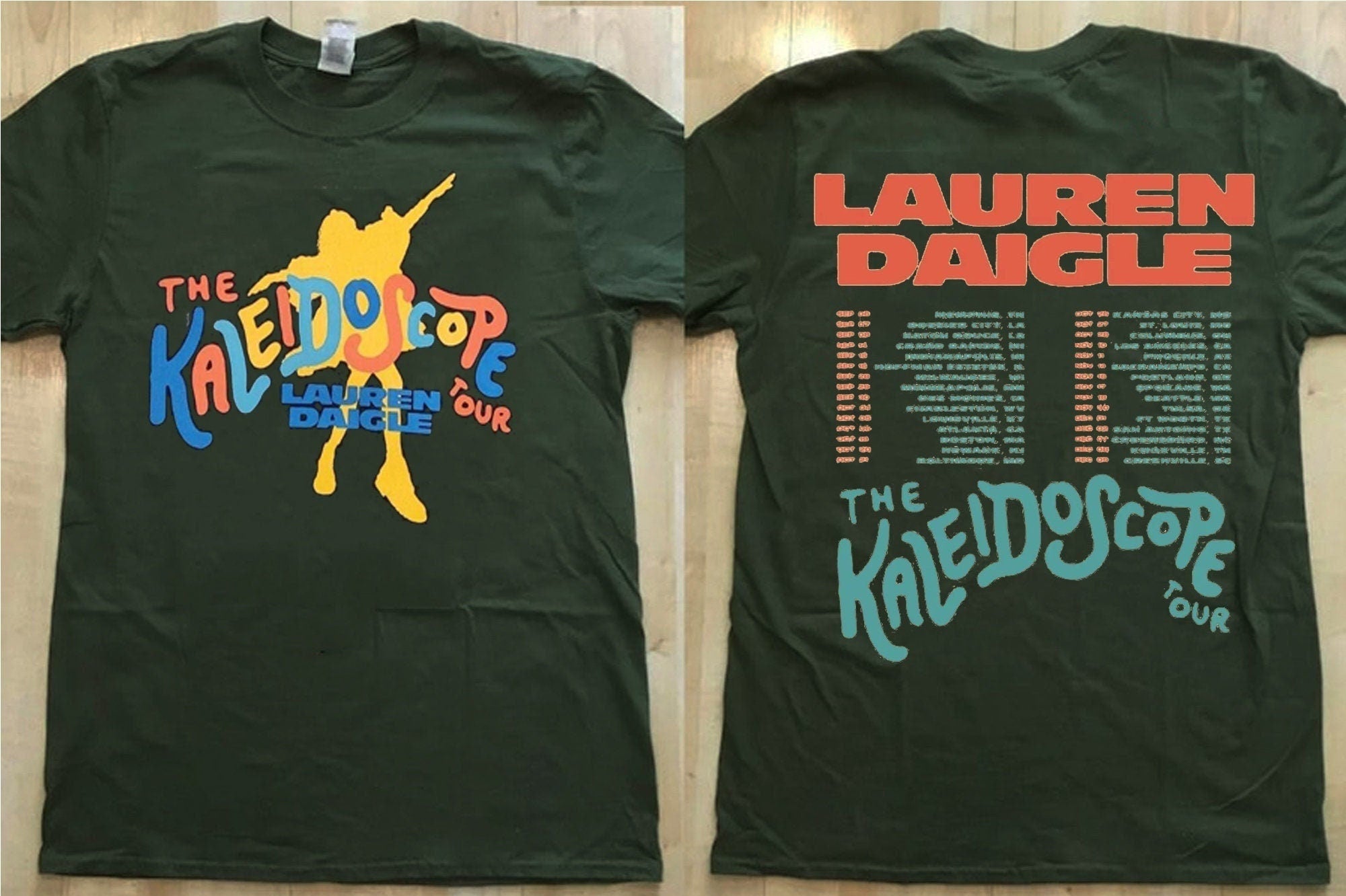 Lauren Daigle The Kaleidoscope Tour 2023 Music Shirt