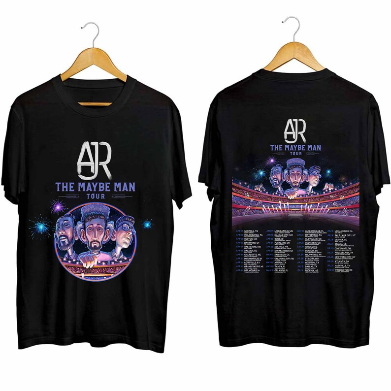 AJR Band The Maybe Man Tour 2024 Tour T-Shirt