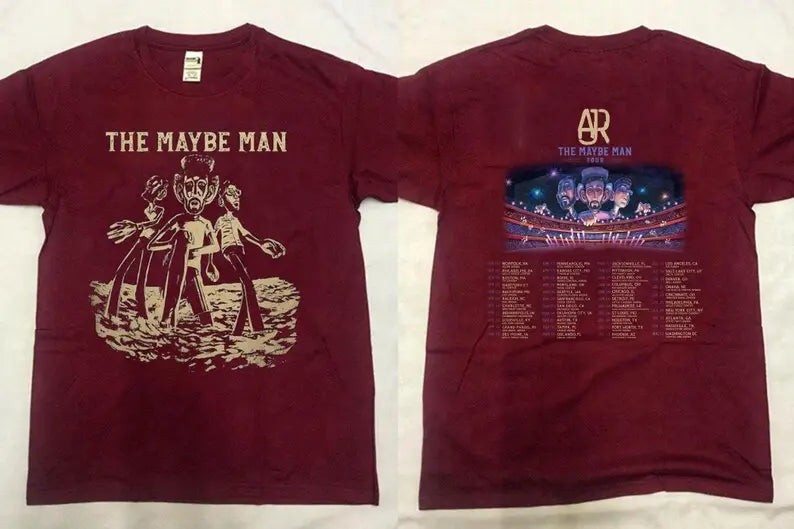 AJR The Maybe Man Tour 2024 T-shirt