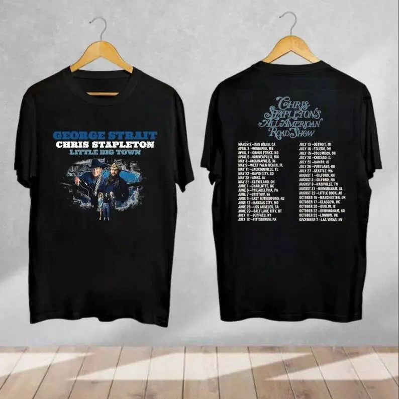 All American Road Show Shirt, Chris Stapleton Fan Gift,Chris Stapleton Tour 2024