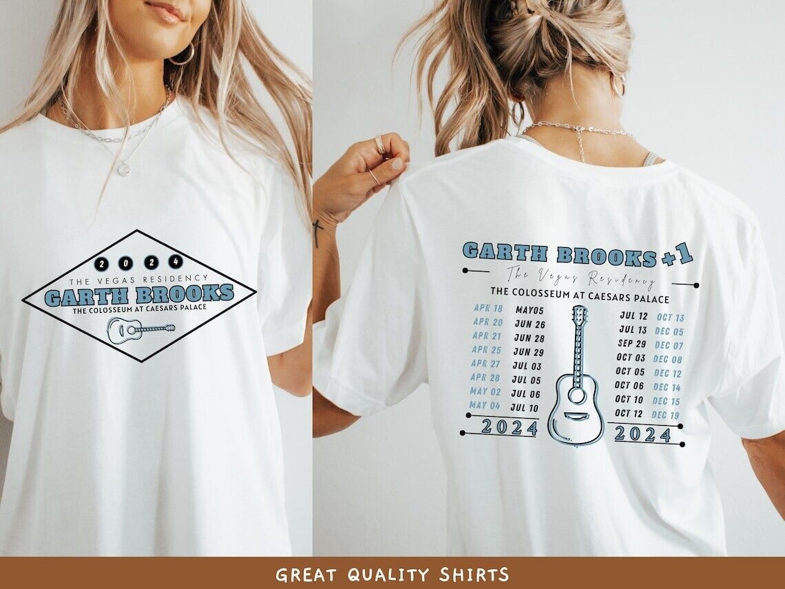 Garth Brooks The Vegas Residency Music Tour 2024 T-Shirt