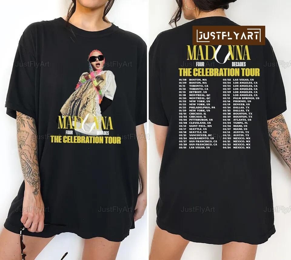 Vintage 90s Madonna Queen Music T-shirt