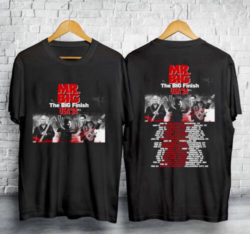 Mr Big The Big Finish Tour Music Concert 2024 T-Shirt