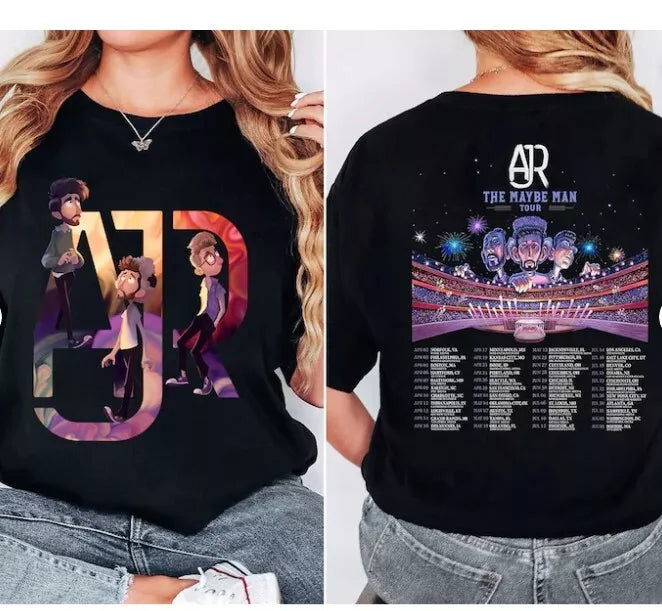 AJR The Maybe Man Tour 2024 T Shirt, AJR Fan Gift