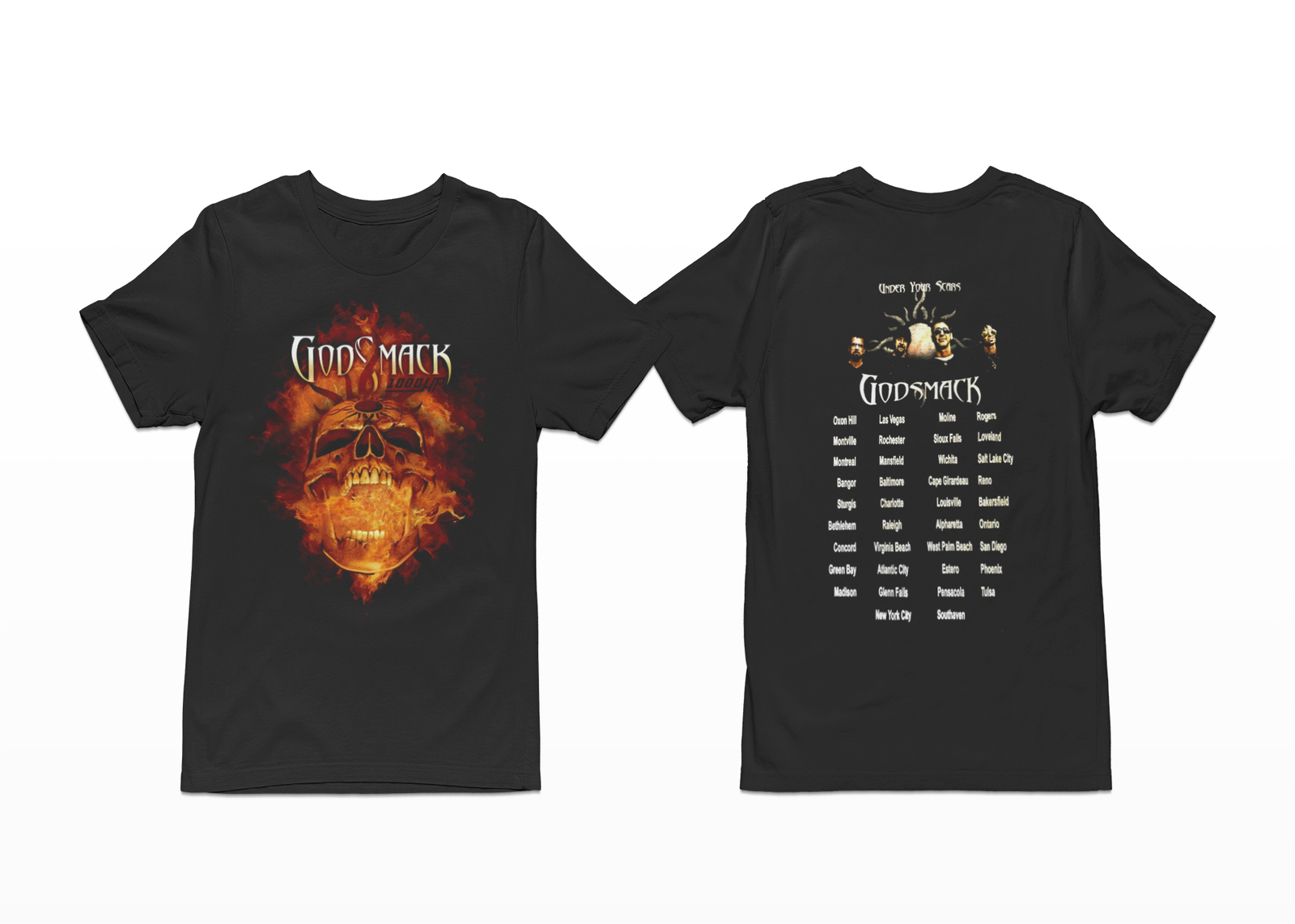 Godsmack Shirt, Godsmack Rock Music Band Shirt
