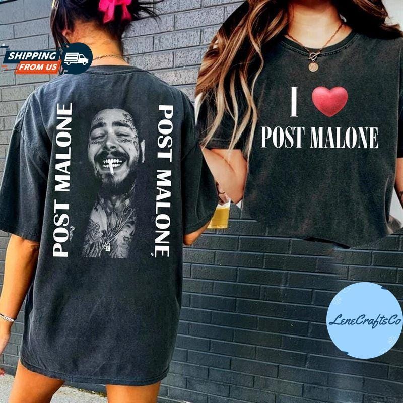 Post Malone Shirt, Malone Rap Music Sweatshirt, Posty Lover Tee
