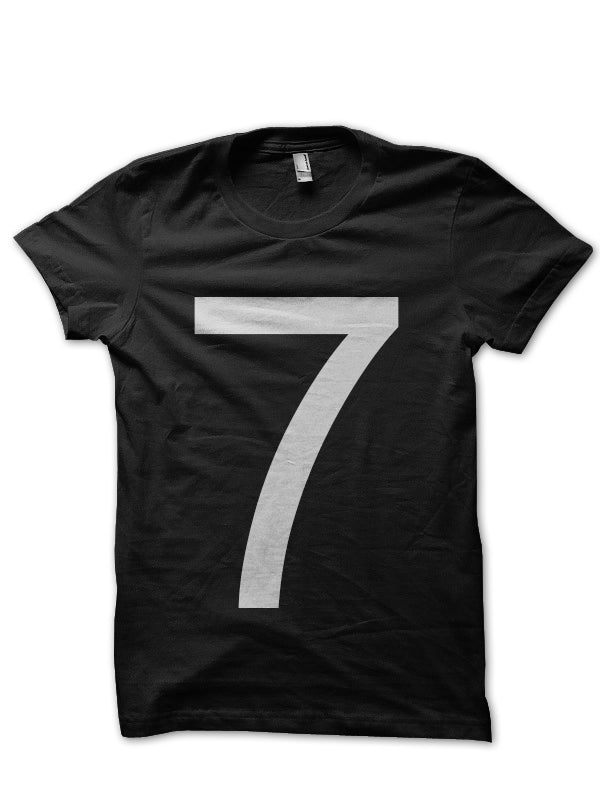 7 Black T-Shirt