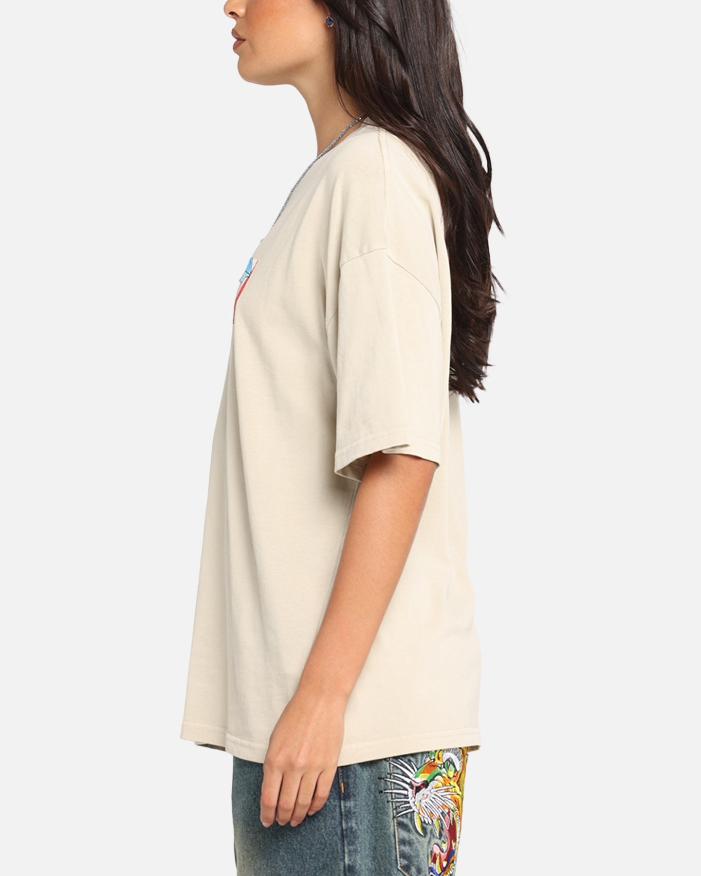 73 Studio X Cartoon Network The Powerpuff Girls Box Logo Vintage T-Shirt Stone Style001