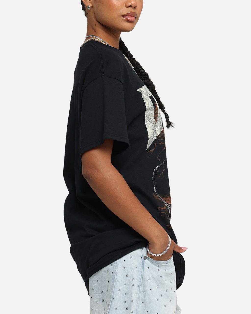 73 Studio X Doom Cacodemon Metal T-Shirt Black Style001