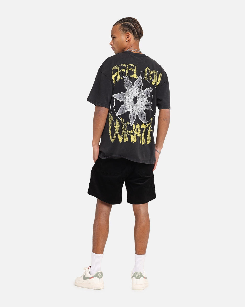 73 Studio X South Park Lets Fighting Love Vintage T-Shirt Black Acidwash