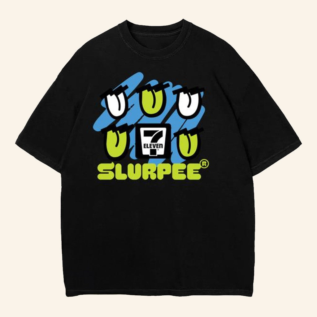 7Collection Merch Slurpee Tongue T-Shirt Birthday Ideas For Husband