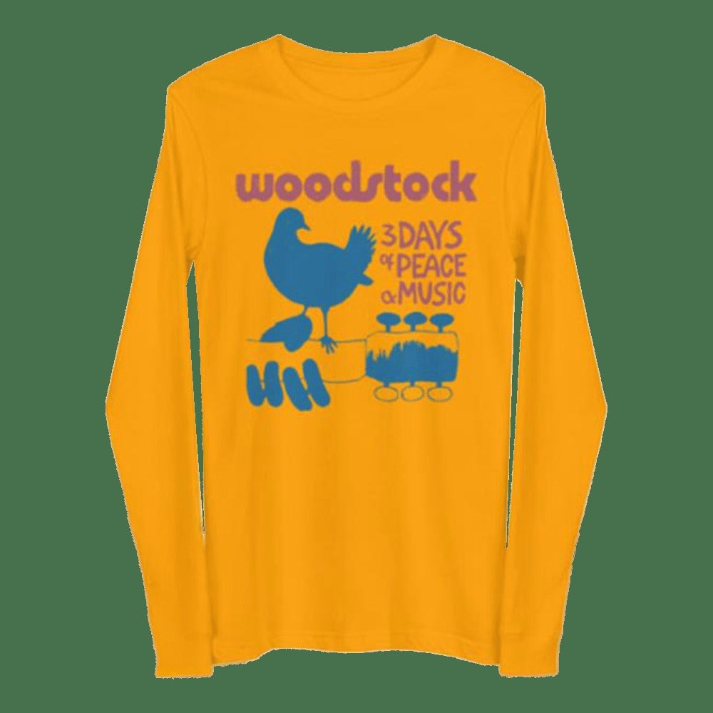 80steenation Merch Store Woodstock 1969 Long Sleeve T-Shirt Best Father's Day Gifts For Dad