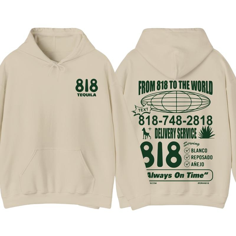 818 Tequila Hoodie, Trendy Hoodie, Regeneraton For The Next Generation, Gift for Mom Dad, Colorful
