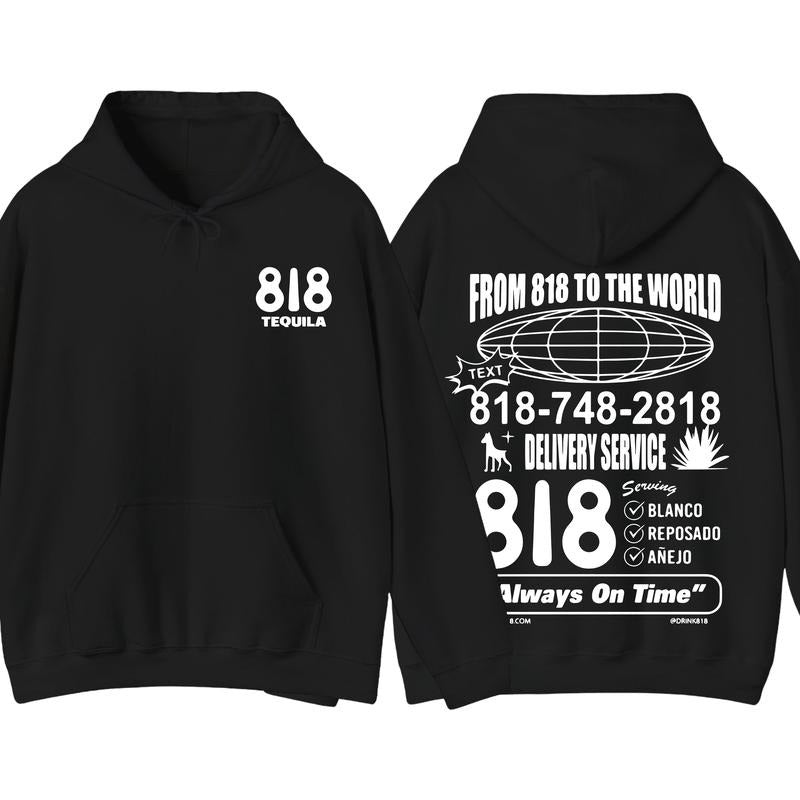 818 Tequila Hoodie, Trendy Hoodie, Regeneraton For The Next Generation, Gift for Mom Dad, Colorful