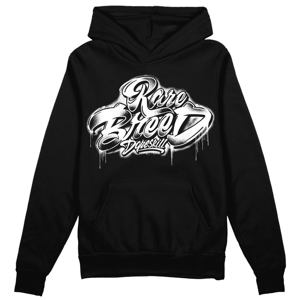 85 Black White 1s DopeSkill Hoodie Sweatshirt Rare Breed Type Graphic
