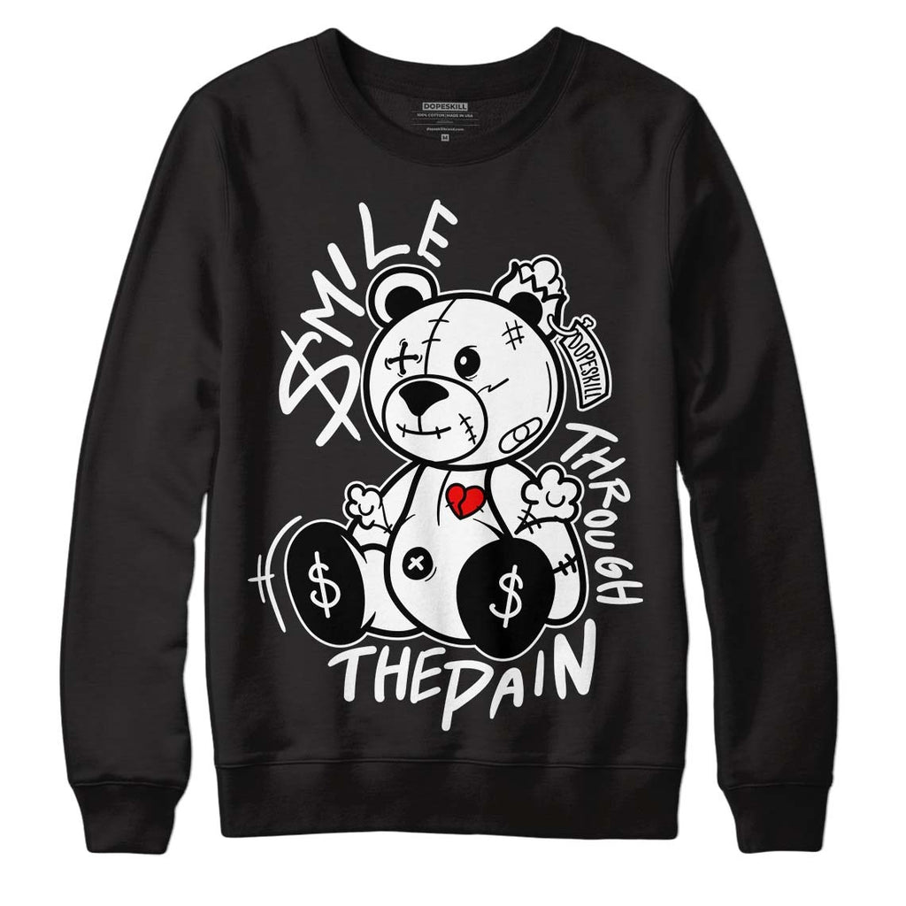 85 Black White 1s DopeSkill Sweatshirt BEAN Graphic